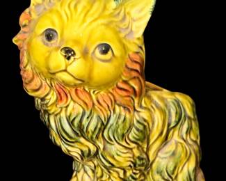 Rnesco 1970s multicolor cat planter