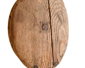 Handmade large block and tackle