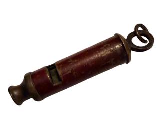 HORSTMANN PHILA 1890S + WORLD WAR 1 TRENCH WHISTLE