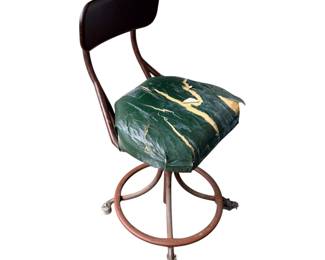 Metal vintage office chair