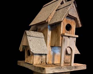 A collection of Bird houses