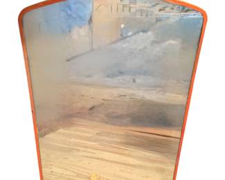 Vintage bathroom wall cabinet with mirror