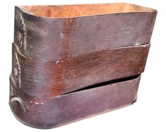 Treadle sewing machine drawers