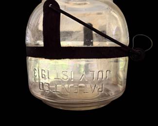 Pat July 1 1913 kerosene jar for stove
