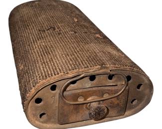 Antique Clark Foot Warmer for automobile or carriage ! circa 1920s