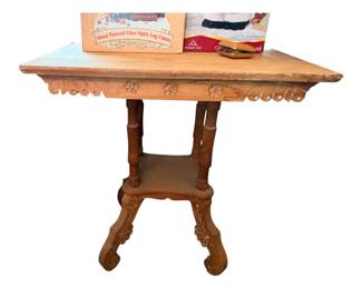 Eastlake parlor table
