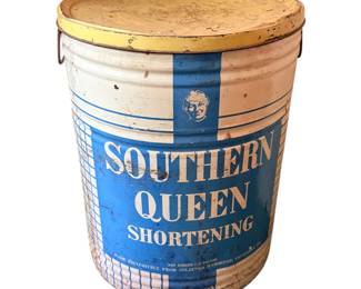 Southern Queen Shortening Tin
