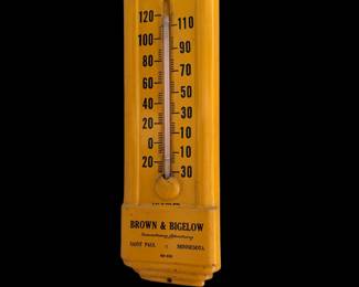 Vintage advertising thermometer