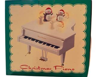 Vintage Christmas piano toy