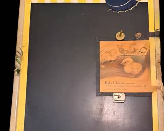 VINTAGE PEPSI 1950's CHALKBOARD MENU "HAVE A PEPSI" BOTTLE CAP SIGN