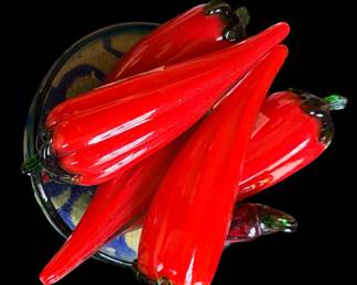 Glass peppers