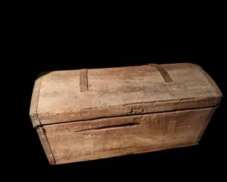 If you like primitives, this is an awesome blanket chest! Handmade