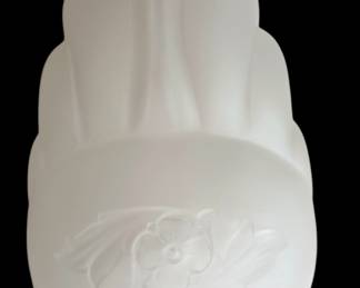 Frosted Glass Art Deco Mid West Devon Slip Shade/5