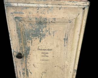 Antique Paramount bread and pastry cabinet