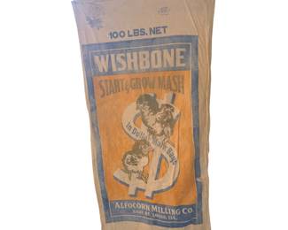 Wishbone mash feed bag