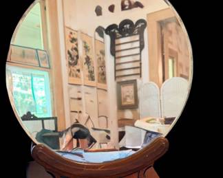 Vintage art deco dressing/vanity mirror