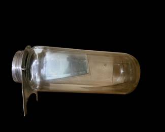 ARIDOR CO CHICAGO CONFECTIONERY COUNTRY STORE GLASS COUNTER DISPLAY JAR 1917