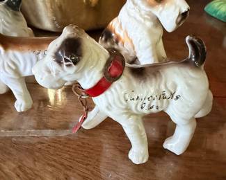 Souvenir dog figurine