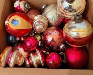Vintage Christmas balls