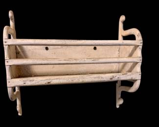 Vintage Bentwood wall shelf