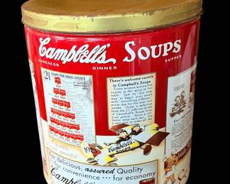 Vintage Campbell soups tin