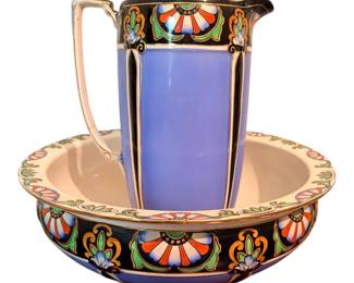 Antique bowl and pitcher set. One of many!