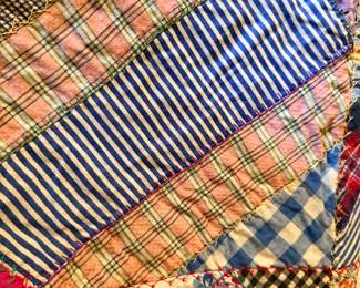 Vantage handmade crazy Quilt