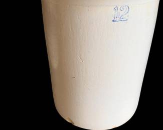 12 gallon salt glazed crock