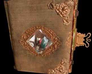 Antique Velvet Photo Album: Art Nouveau /several