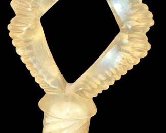 Vintage umbrella with a pretty lucite side handle