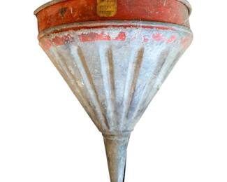Vintage Large industrial funnel