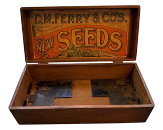 DM Ferry seed box / founded 1856