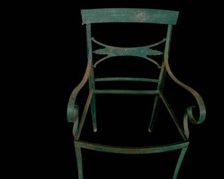 Vintage Steel Arm Chair