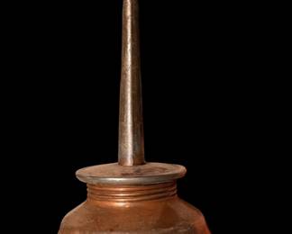 Lovely Copper EAGLE Oil Can vintage