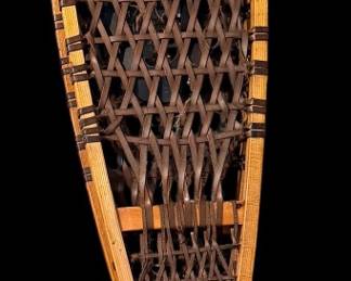 Vintage wooden snowshoes -