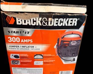 Black and decker 300 amp jumper inflator