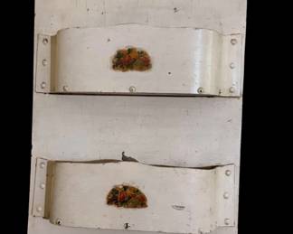 Vintage Metal Letter Paper Wall Holder