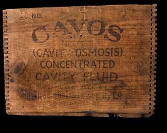 Cavos cavity fluid crate