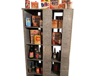 Lots of vintage advertising items