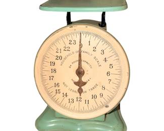 Vintage American family scales