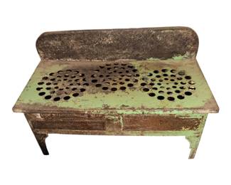 Vintage 1930s Empire Litho Tin Children's Heated Play Stove