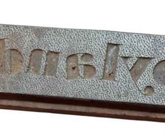 Toy land, vintage printers block