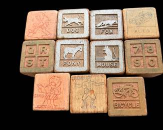 Vintage blocks/ many more!