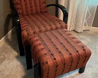 Mike Design Atelier Lounge Chair and Ottoman