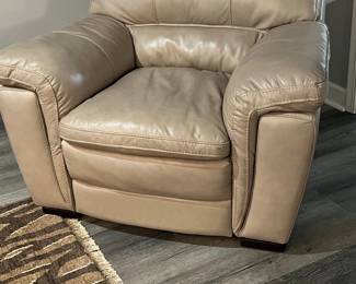 Contemporary Leather Armchair
