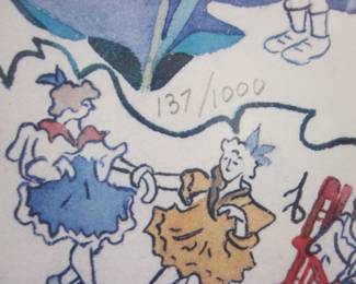 Julie Dawson Signed/Niumbered Artwork