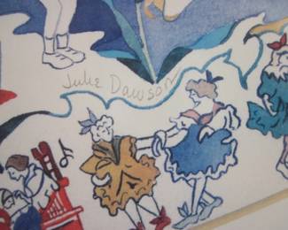 Julie Dawson Signed/Niumbered Artwork