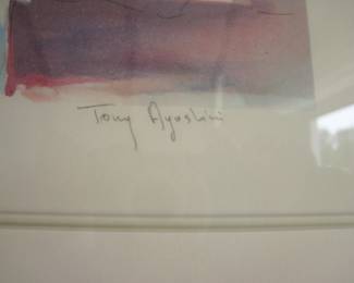 Tony Agostini Signed/Numbered Artwork