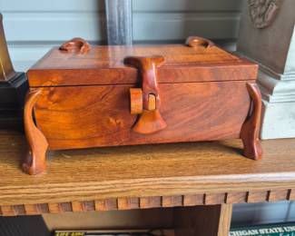 Koa Wood Jewelry Box  (*Rare-from Hawaii)