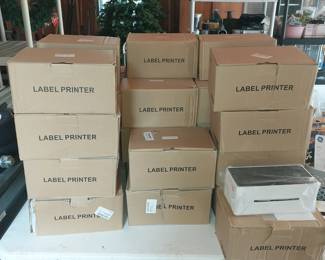 New in box thermal printers at least 40!!